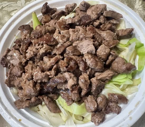 Beef Teriyaki /D/