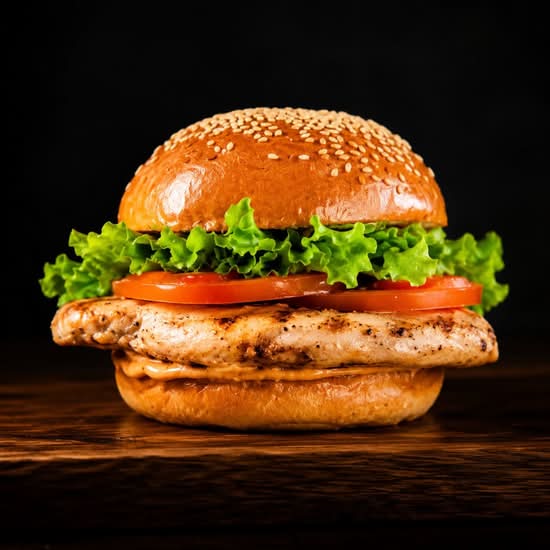 Grilled Chicken Burger