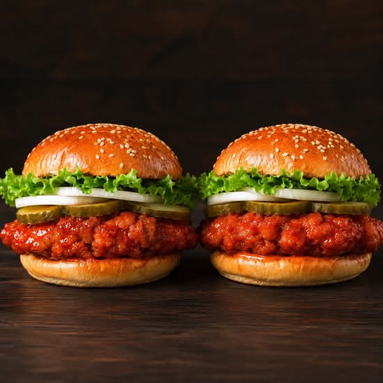 nashville Chicken Burger