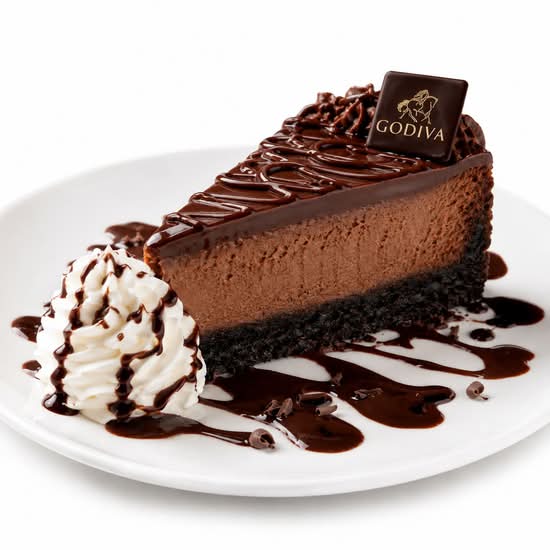 Godiva Double Chocolate Cheesecake