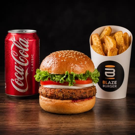 Veggie Burger Combo