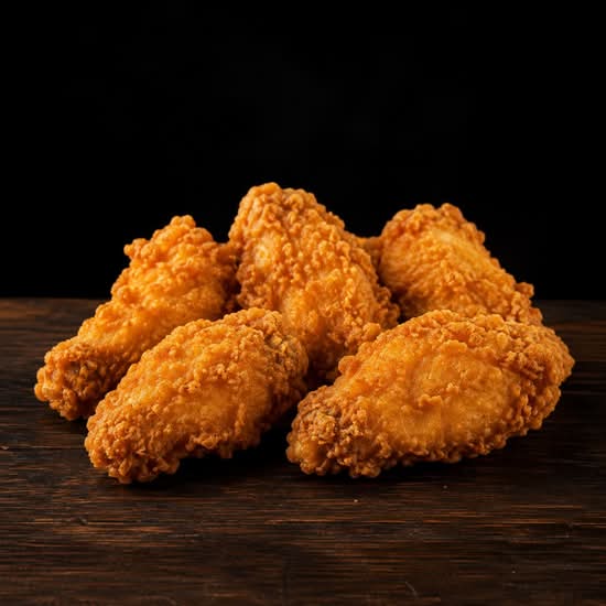 Crispy chicken wings