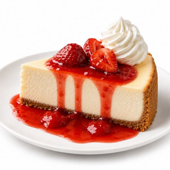Strawberry Topped Original Cheesecake