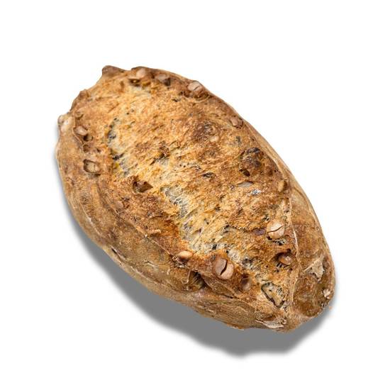 Pain aux noisettes torréfié