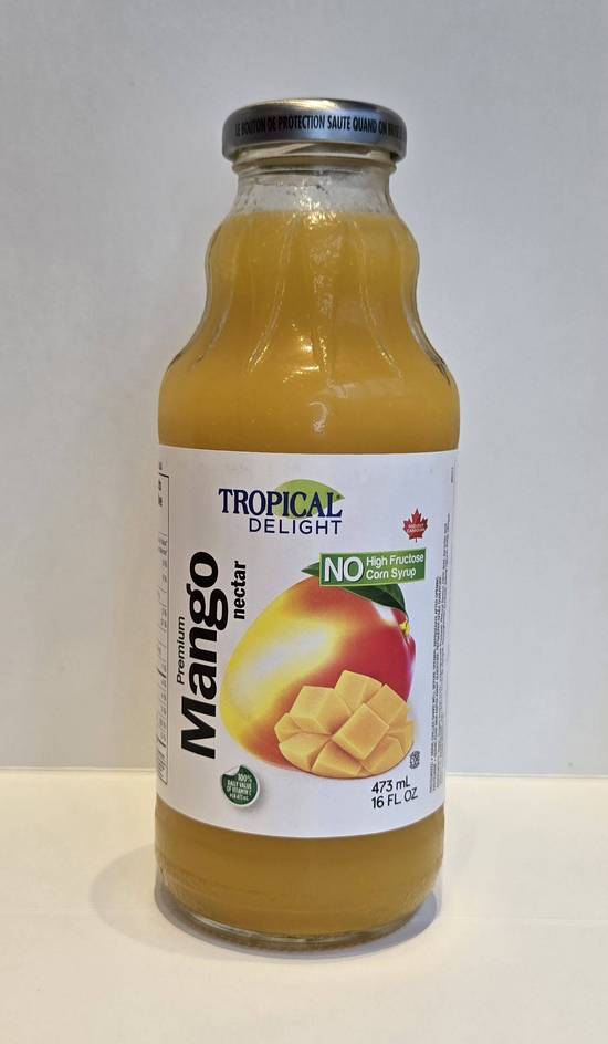Tropical Delight- Mango Nectar - Juice Bottle