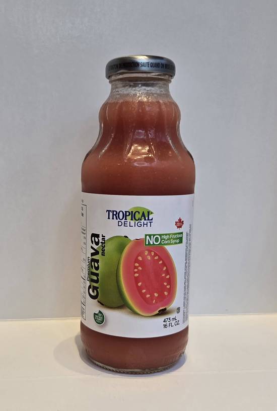 Tropical Delight - Guava Nectar - Juice Bottle