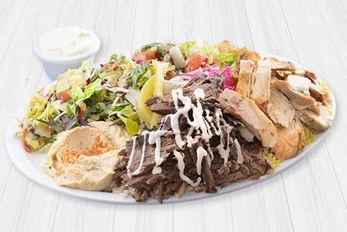 Assiette Shawarma Mixte