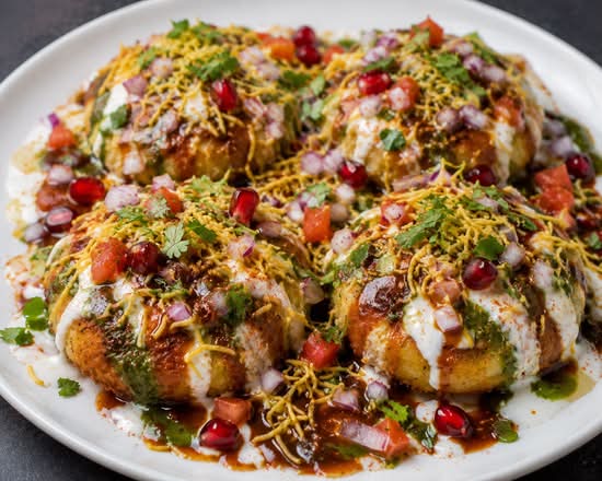 Aloo tikki chaat
