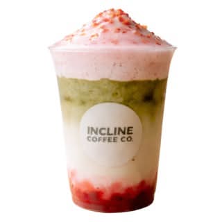 Strawberry Matcha Iced Latte