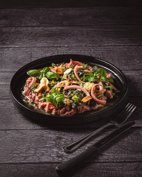 Vietnamese Beef Carpaccio /  Bò tái Chanh