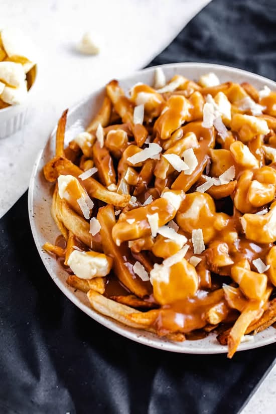 Garlic Parmesan Poutine (Halal friendly) Inspired by Massimo from Chefs Table)