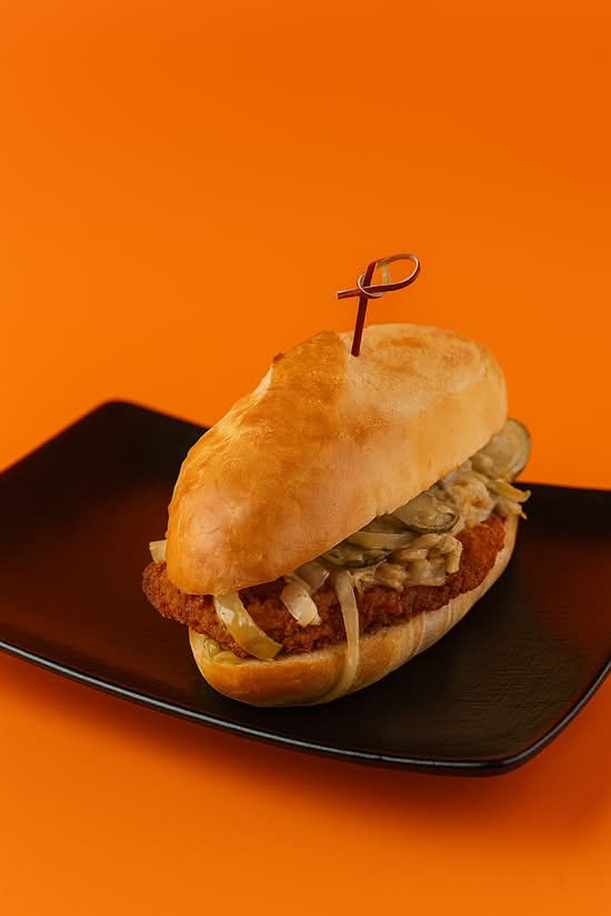 Crispy Chicken Schnitzel Kaiser
