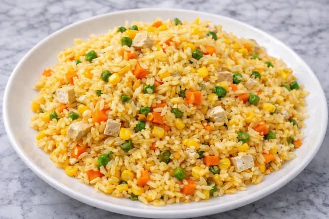 Vegetarian Fried Rice / Cơm Chiên Chay
