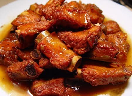 Caramelized Sweat and Sour Pork Spare Ribs / Sườn Heo Rim Mặn Ngọt
