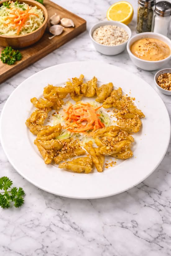 Salt & Pepper Squid / Mực Rang Muối