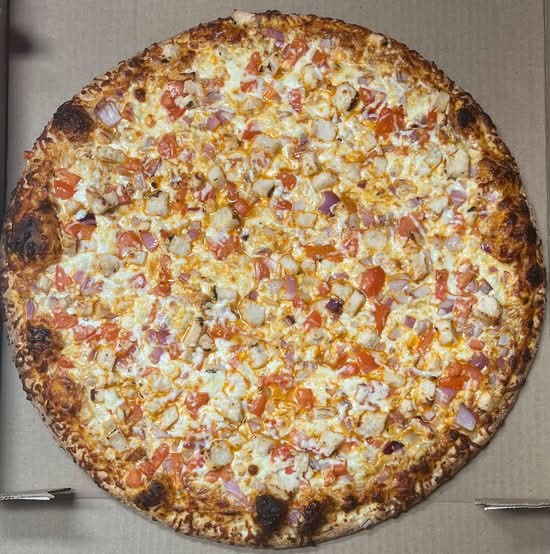 Butter Chicken Pizza