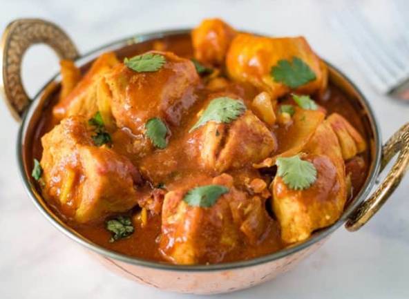 Chicken Madras (Poulet sauce lait de coco)