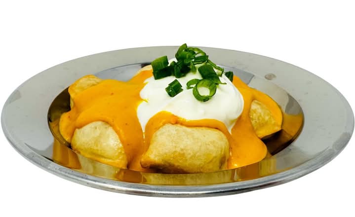 Cheesy Fiesta Pierogies