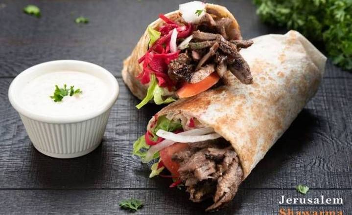 Beef Shawarma Wrap