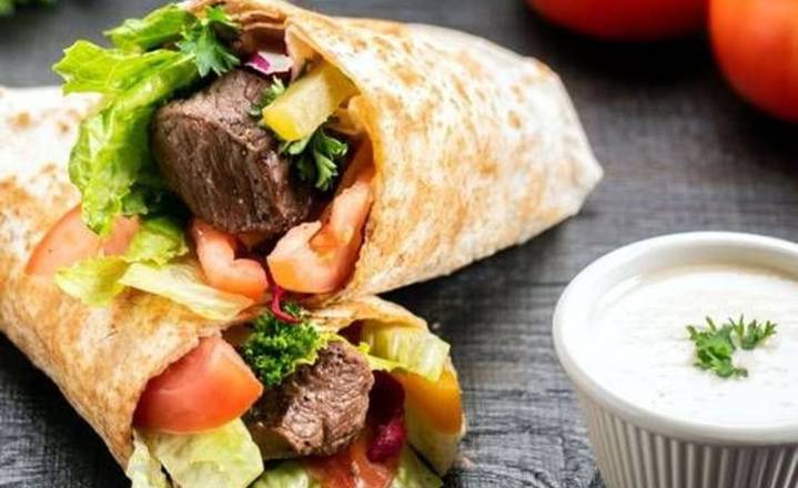 Lamb Kabab Wrap