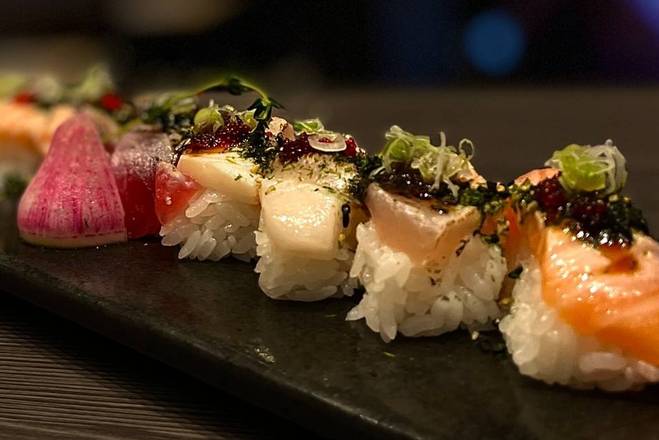 Hakko Sushi [Torch pressed sushi]
