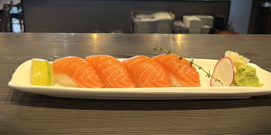 Salmon Sushi Appetizer
