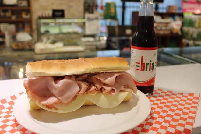 Ham and Cheese Sandwich