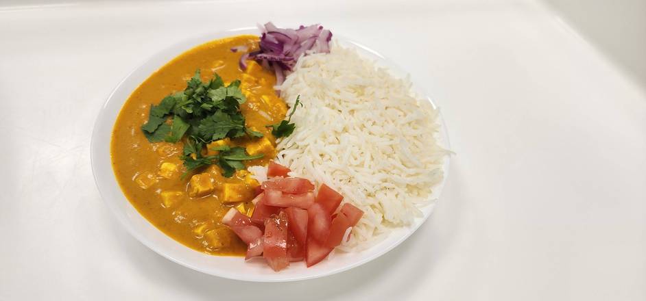 Shahi Paneer rice