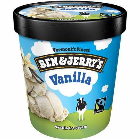 Ben & Jerry's Vanilla Ice Cream