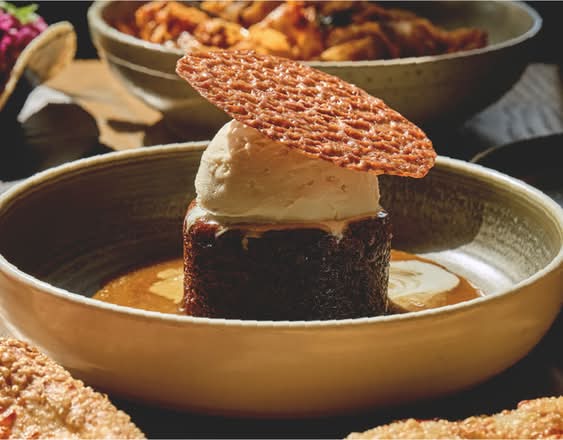 STICKY TOFFEE PUDDING