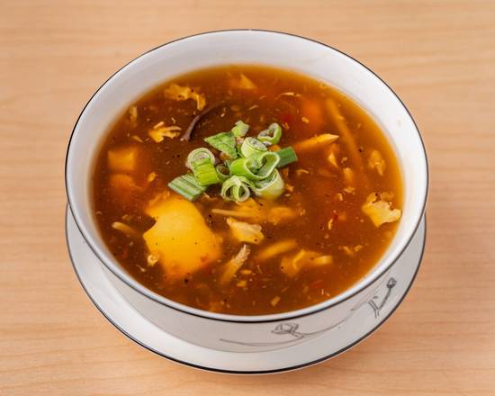 2. Soupe Aigre Et Piquant (Sans Viande, Épicée)