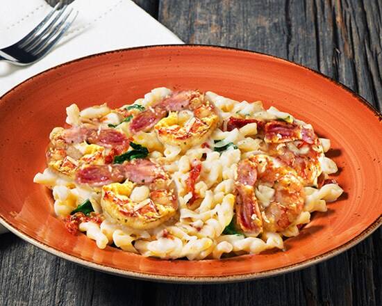 Alfredo Shrimp Pasta