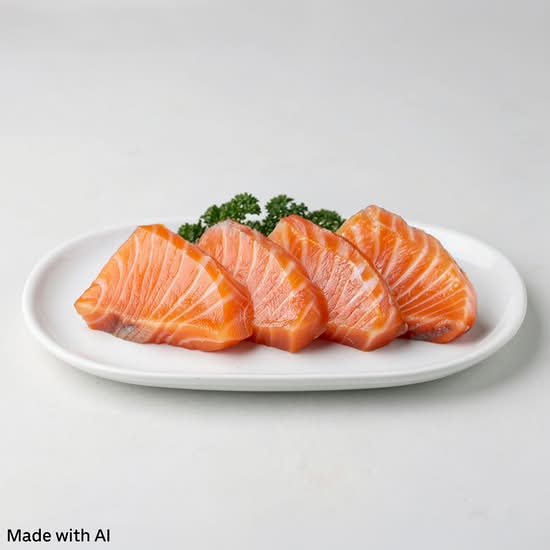 S22. Salmon Sashimi (4pcs)