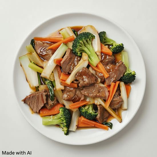 52. Beef with Mixed Vegetables