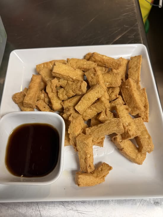 507.Deep Fried Tofu (đậU Hủ Chiên. Thức ăN Chay)