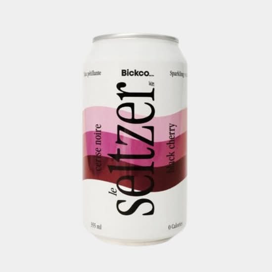 Le Seltzer cerise noire / Le Seltzer Black Cherry