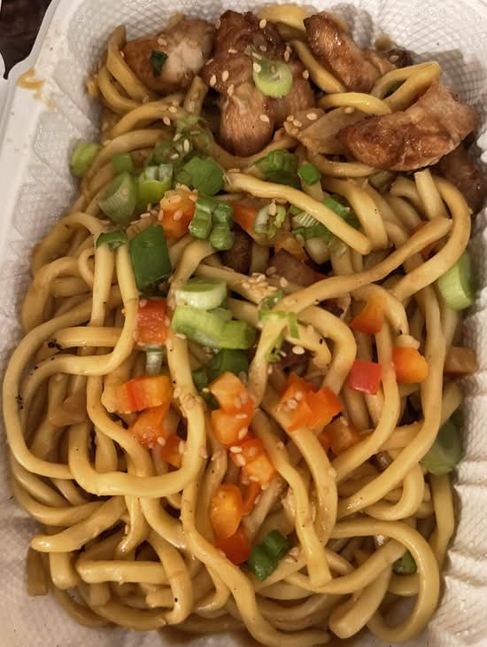 Garlic Shoyu Chicken Noodles