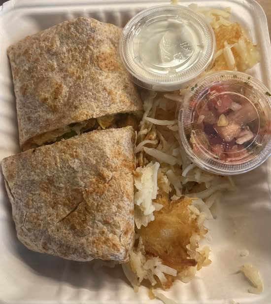 Chorizo Breakfast Burrito