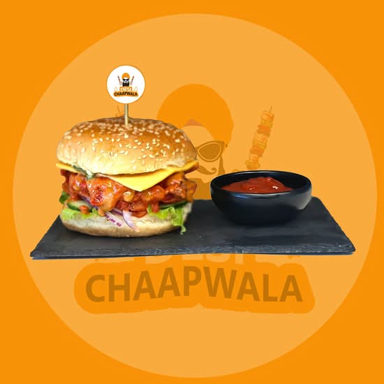 Butter Chicken Burger