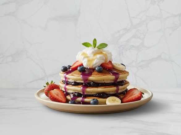 Very Blueberry Pancakes