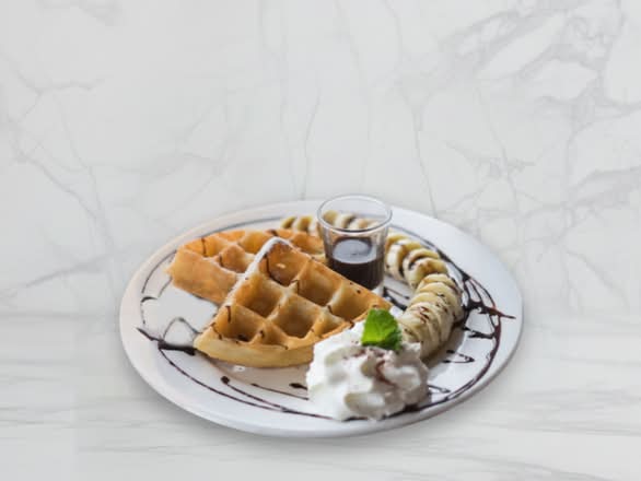 Kids Choco-Banana Waffle Treat