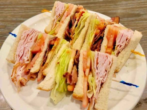 Turkey Bacon Club Sandwich