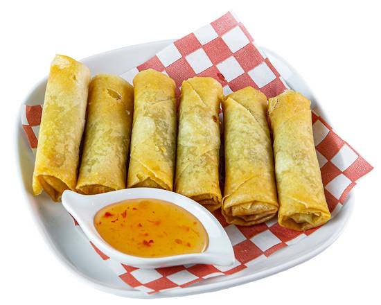 Vegetable Spring Roll (6pc)