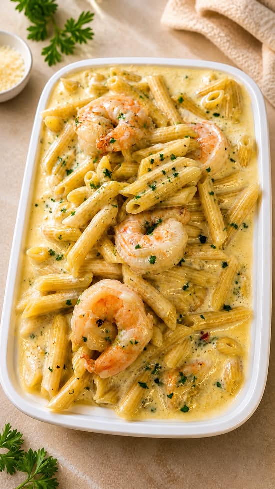 Shrimp Alfredo