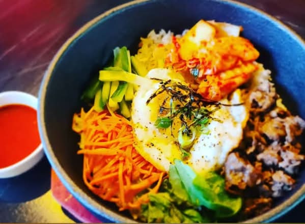 Dolsot Bibimbap (Korean Rice Bowl)