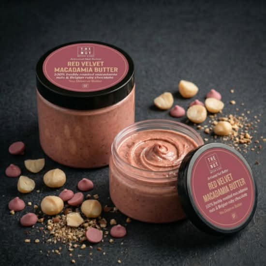 Red Velvet Macadamia Butter