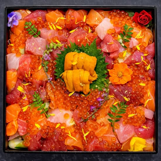 Bara Chirashi Don (2 servings)