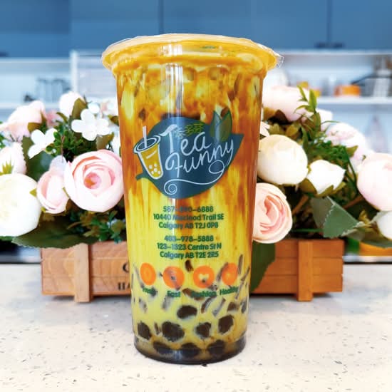 Brown Sugar Matcha Milk Tea