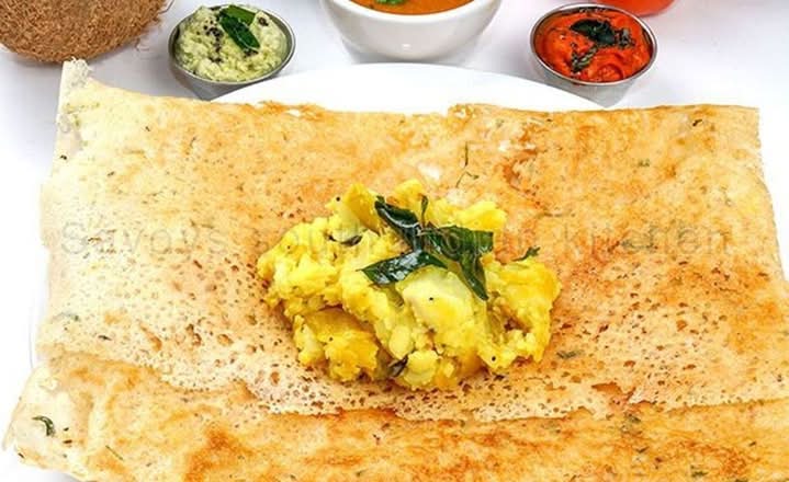 Rawa Masala Dosa