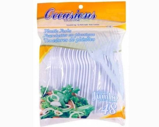 Disposable Forks Jumbo Pack (48pcs)